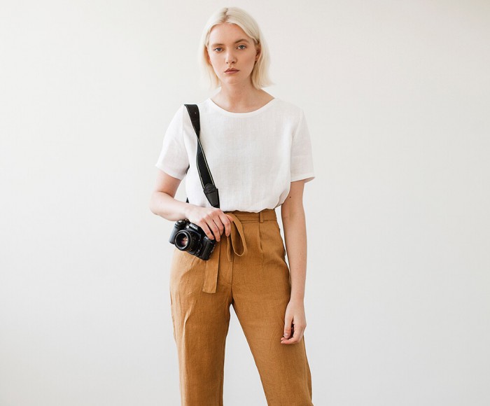 Wardrobe staples from linen Wardrobe staples from linen