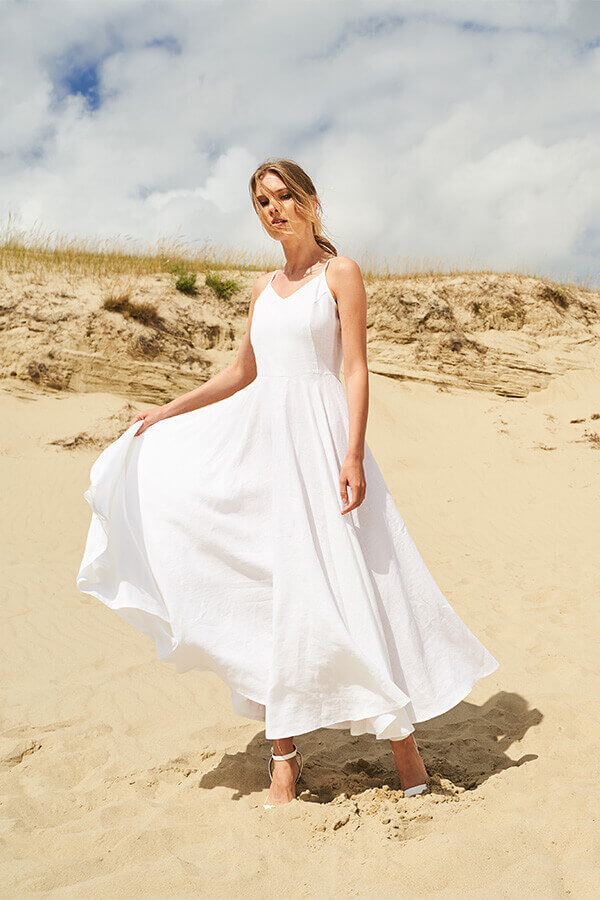 best linen dress for occasion