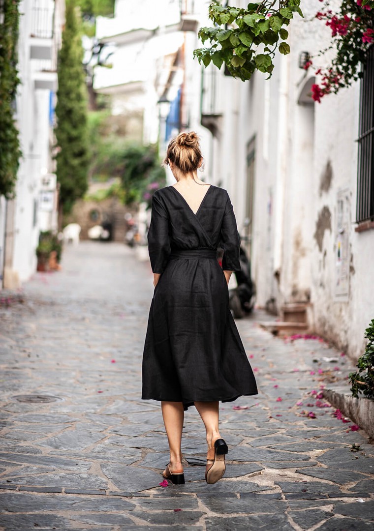 Linen dress Scarlett