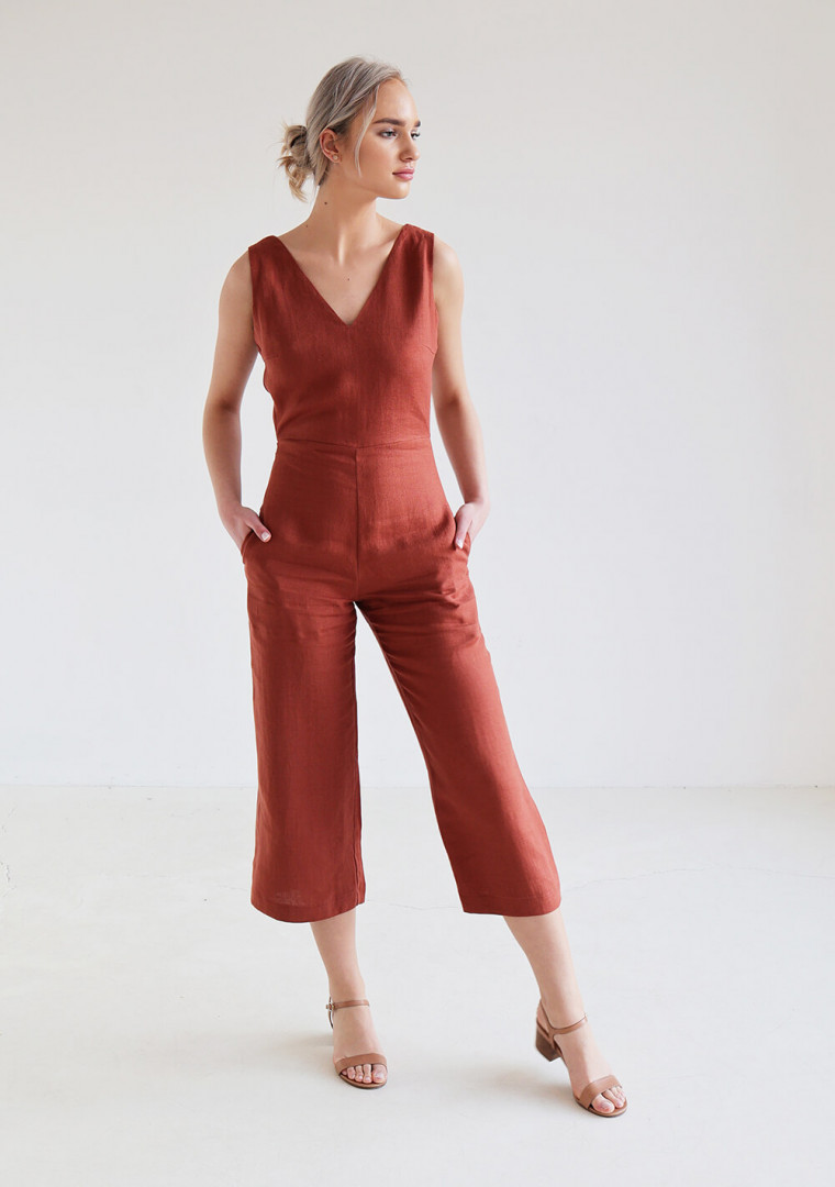 Linen jumpsuit Uma
