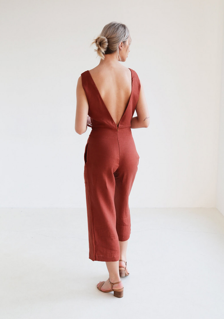 Linen jumpsuit Uma
