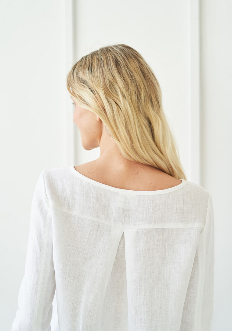 Long sleeve linen shirt Cynthia