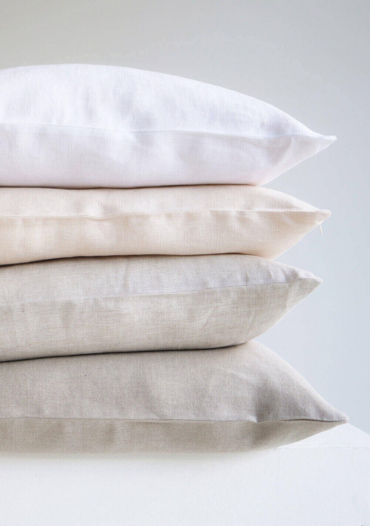 Linen pillow case