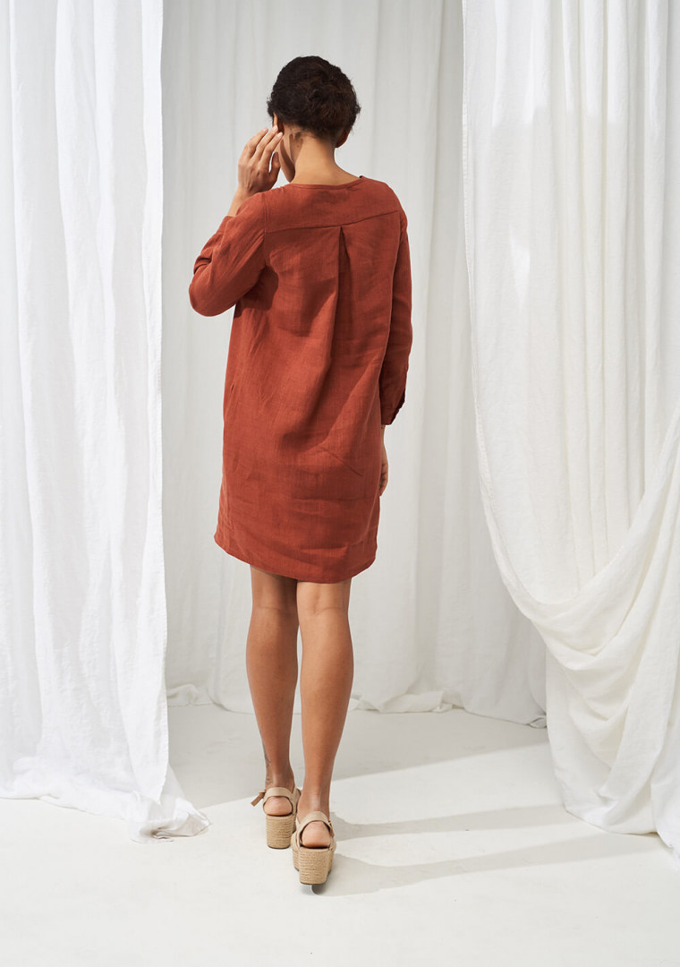 Linen shirt dress Daisy