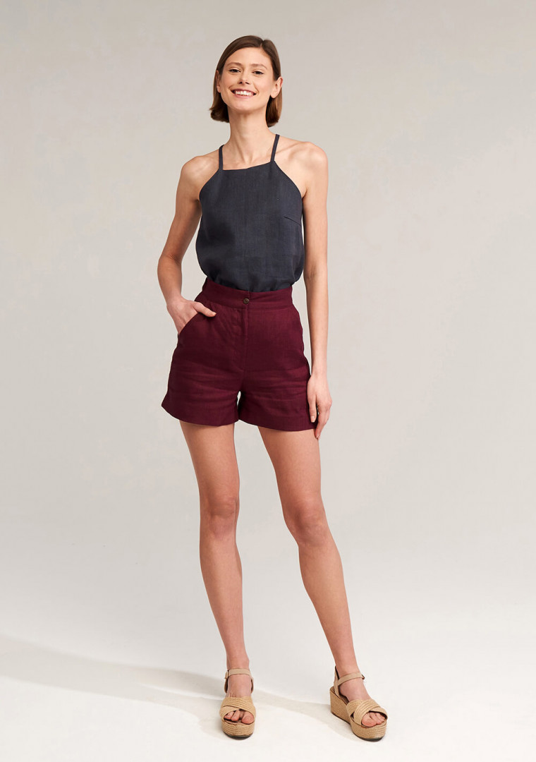 Linen shorts Nikita