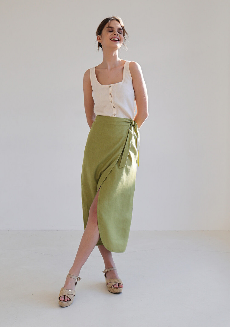 Linen tank top Bria Linen tank top Bria