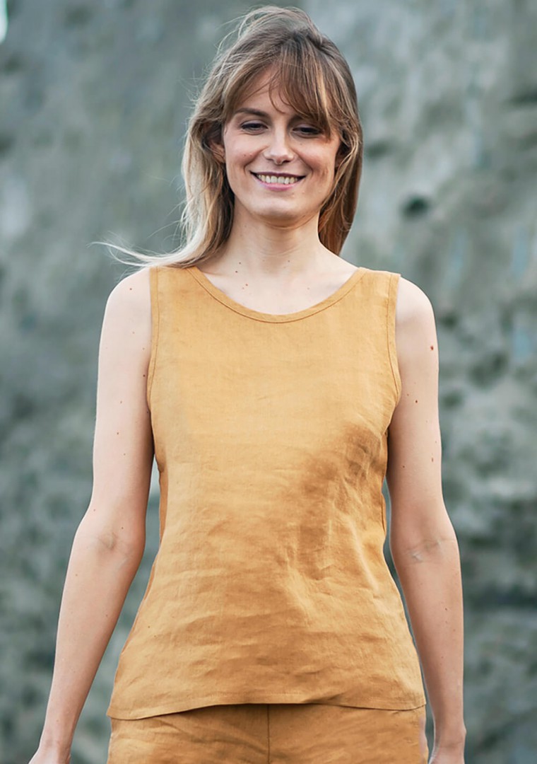 Linen top Leigh