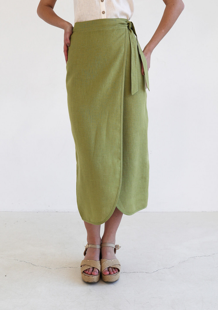 Maxi linen skirt Fiona
